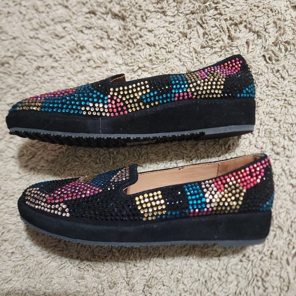 L'Amour des Pieds Women's Correze Black Suede size 6 Pristine - Picture 6 of 9